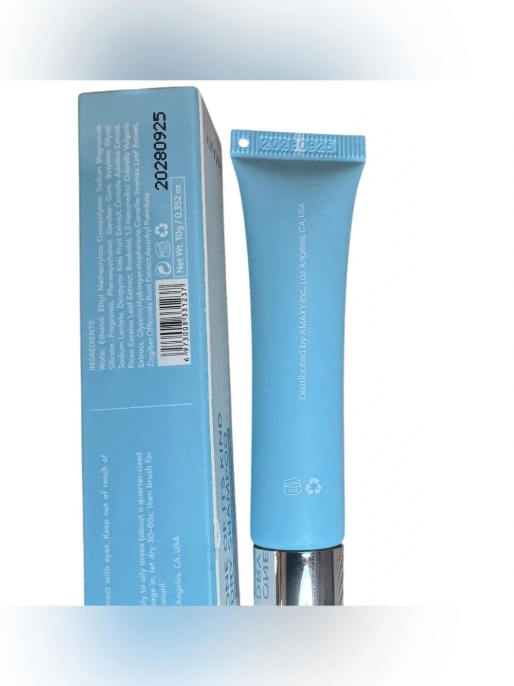 AMAXY LOS ANGELES volumizing dry shampoo gel (10 grams  .352 oz.).  Bnib